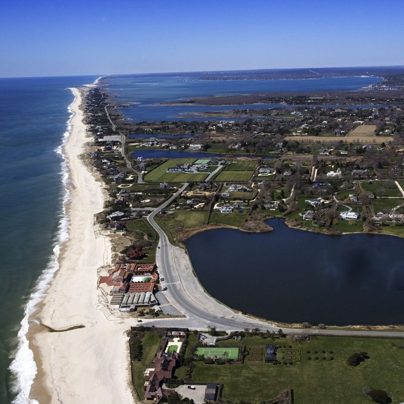 Luxury private transportation service to the Hamptons with executive SUV and professional chauffeur